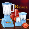 1.5L Plastic Jar 2 Speeds 3 In 1 Electric Multifunction Blender With Chopper And Grinder